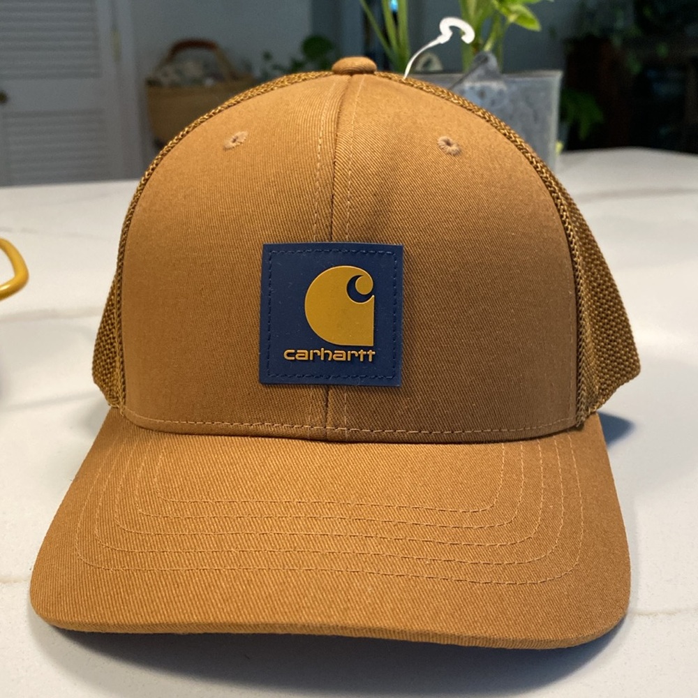 GIFTED!! Carhartt || Rugged Flex Twill Mesh-Back Logo Patch Cap - Picture 3 of 11